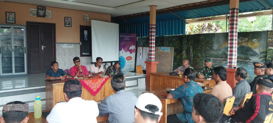Rapat Koordinasi Pelaksanaan Pengrupukan dan Penyepian Desa Perean Kangin